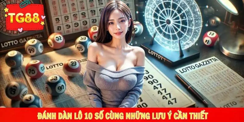 Lưu ý quan trọng khi tiến hành chơi theo dàn 10 số